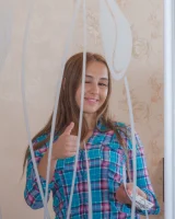 We Are Hairy - 05-AlyaShon_PlaidShirtBlueLingerie_005