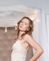 We Are Hairy - 14-NikkyB_WhiteGownGreyBed_014