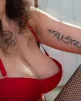 We Are Hairy - 20-Ramira_LingerieStockingsPlay_020