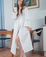 We Are Hairy - 02-RoseNore_WhiteRobePinkLingerie_002