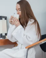 We Are Hairy - 06-RoseNore_WhiteRobePinkLingerie_006